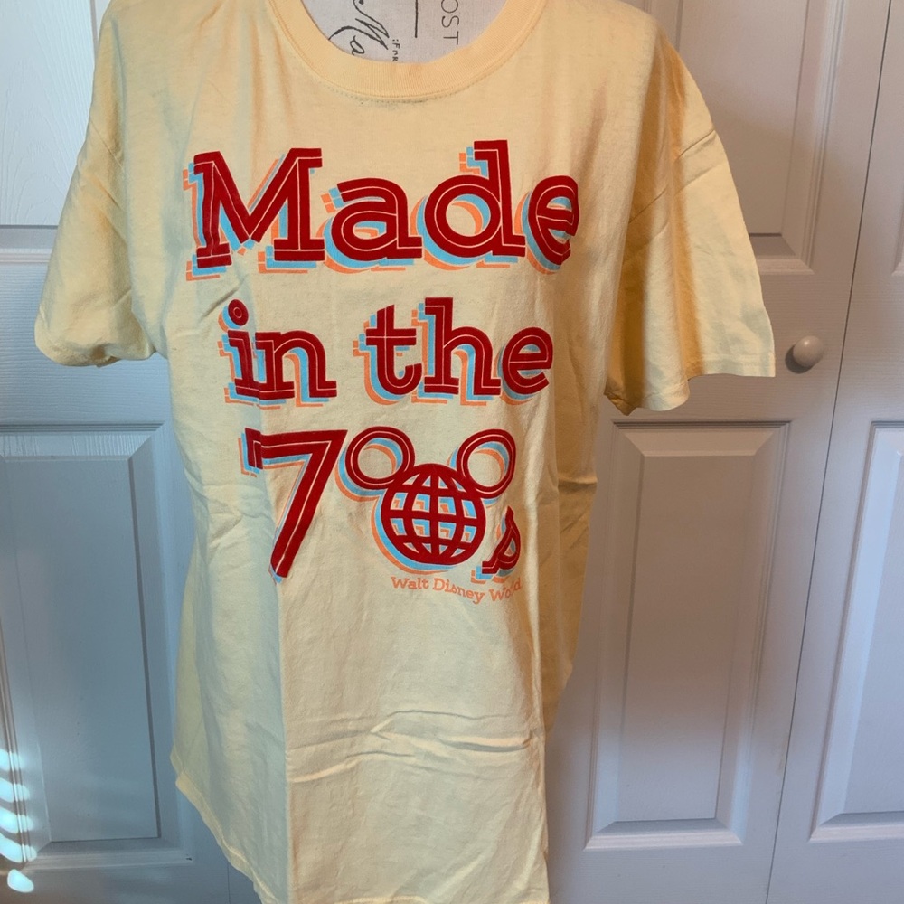 Disney Yellow Graphic Tee